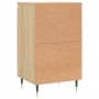 Credenza Rovere Sonoma 40x35x70 cm in Legno Multistrato