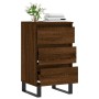 Credenza Rovere Marrone 40x35x70 cm in Legno Multistrato