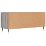 Mobile Porta TV Grigio Sonoma 100x34,5x44,5cm Legno Multistrato