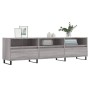 Mobile Porta TV Grigio Sonoma 150x30x44,5 cm Legno Multistrato