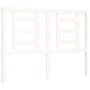 Giroletto con Testiera Bianco Small Double Legno Massello