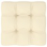 Set Divani Giardino 11pz Cuscini Marrone Miele in Pino Massello