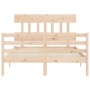 Giroletto con Testiera Small Double in Legno Massello