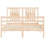 Giroletto con Testiera Small Double in Legno Massello