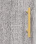 Comodini 2 pz Grigio Sonoma 40x40x50 cm in Legno Multistrato
