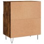 Credenza Rovere Fumo 60x35x70 cm in Legno Multistrato