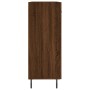 Credenza Rovere Marrone 69,5x34x90 cm in Legno Multistrato