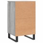 Credenza Grigio Sonoma 40x35x70 cm in Legno Multistrato