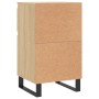 Credenza Rovere Sonoma 40x35x70 cm in Legno Multistrato