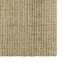 Tappeto in Sisal Naturale 80x300 cm Verde