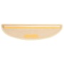 Tappeti Autoadesivi Scale Aspetto Sisal 15 pz 56x17x3 cm Crema