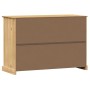 Credenza con Cassetti VIGO 113x40x75 cm Legno Massello di Pino