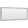 Set Mobili da Bagno 2 pz Grigio Sonoma in Legno Multistrato
