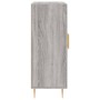 Credenza Grigio Sonoma 69,5x34x90 cm in Legno Multistrato