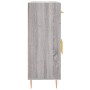 Credenza Grigio Sonoma 69,5x34x90 cm in Legno Multistrato