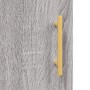 Credenza Grigio Sonoma 69,5x34x90 cm in Legno Multistrato