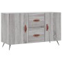 Credenza Grigio Sonoma 100x36x60 cm in Legno Multistrato