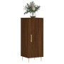 Credenza Rovere Marrone 34,5x34x90 cm in Legno Multistrato