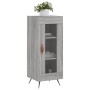 Credenza Grigio Sonoma 34,5x34x90 cm in Legno Multistrato