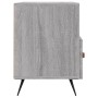 Mobile Porta TV Grigio Sonoma 80x36x50 cm in Legno Multistrato