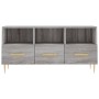 Mobile TV Grigio Sonoma 102x36x50 cm in Legno Multistrato