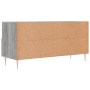 Mobile TV Grigio Sonoma 102x36x50 cm in Legno Multistrato