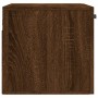 Mobile a Parete Rovere Marrone 60x36,5x35 cm Legno Multistrato