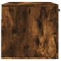Mobile a Parete Rovere Fumo 80x36,5x35 cm in Legno Multistrato