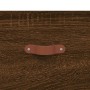 Mobile a Parete Rovere Marrone 100x36,5x35 cm Legno Multistrato