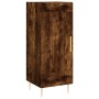 Credenza Rovere Fumo 34,5x34x90 cm in Legno Multistrato