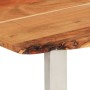 Tavolo da Pranzo 180x90x76 cm in Legno Massello di Acacia