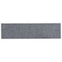 Tappeti Adesivi Rettangolari Scale 15 pz 76x20 cm Grigio Chiaro