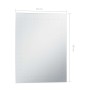 Specchio da Parete a LED per Bagno 50x60 cm