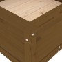 Fioriera da Giardino Miele 82,5x82,5x39 cm Legno Massello Pino