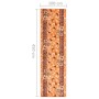 Tappeto Lungo in BCF Terracotta 100x450 cm