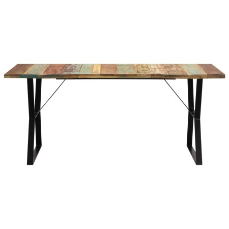 Tavolo da Pranzo 180x90x76 cm in Legno Massello di Recupero