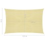 Vela Parasole 160 g/m² Beige 3x4,5 m in HDPE