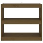 Libreria/Divisorio Miele 80x30x71,5 cm Legno Massello di Pino