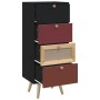 Credenza con Cassetti 40x30x95 cm in Legno Multistrato