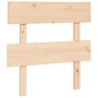 Testiera per Letto 78,5x3x81 cm Legno Massello di Pino