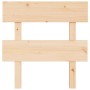 Testiera per Letto 78,5x3x81 cm Legno Massello di Pino