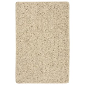 Tappeto Shaggy Crema 200x290 cm Antiscivolo