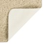 Tappeto Shaggy Crema 200x290 cm Antiscivolo