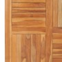 Piano del Tavolo Legno Massello di Teak Quadrato 90x90x2,5 cm