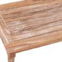 Tavolino Batavia 90x50x45cm Bianco Slavato in Massello di Teak