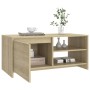 Tavolino da Salotto Rovere Sonoma 102x50x45cm Legno Multistrato