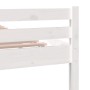 Giroletto Bianco in Legno Massello 140x200 cm