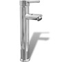 Set Mobili da Bagno 10 pz con Lavabo e Rubinetto Nero