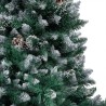 Albero di Natale Preilluminato con Palline e Pigne 180 cm