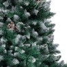 Albero di Natale Preilluminato con Palline e Pigne 150 cm